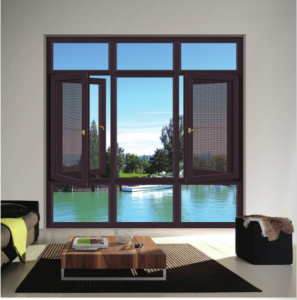120断桥窗纱一体平开窗系列